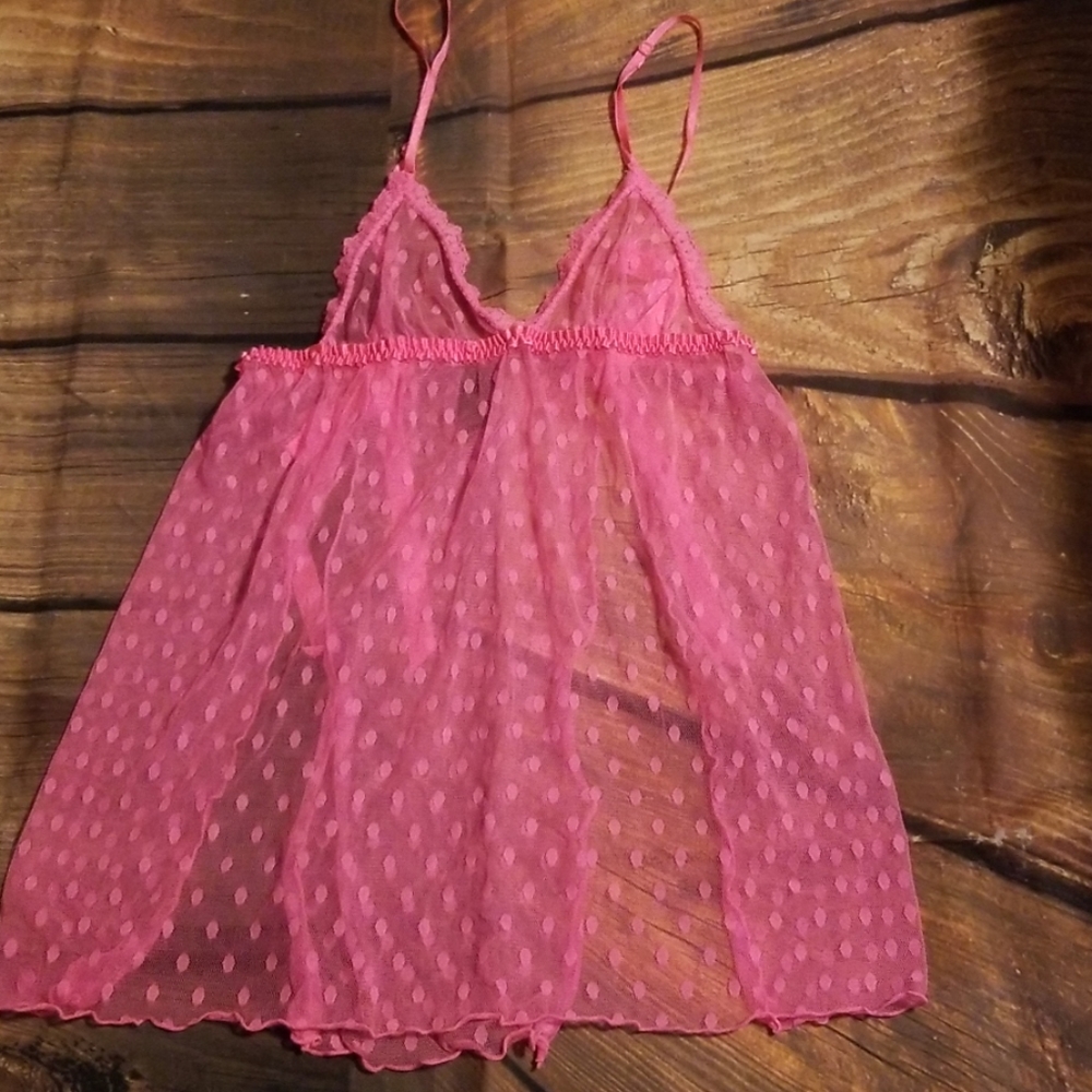 Pink smart and sext sleep wear